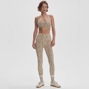 Varley Move Pocket High Legging 25” in Almond Abstract Leopard 🐆